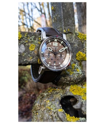 Hanhart 1882 Watch - Primus Pilot Brown Pour