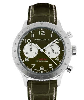 Auricoste Watch - Flyback Type 20 Khaki Venez découvrir notre 