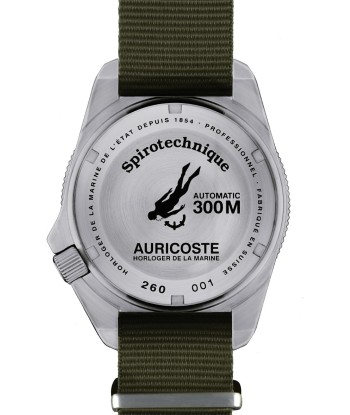 Auricoste Watch - Spirotechnique 300M Steel Dial Index Le MVP de beaucoup