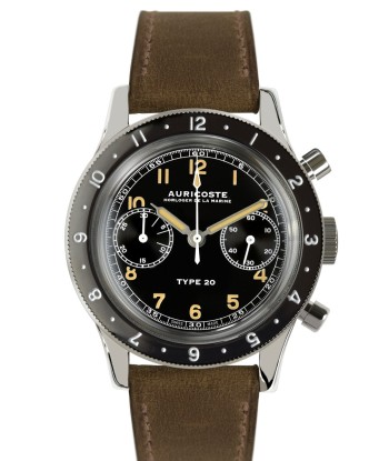 Auricoste Watch - Auricoste Flymaster Type 20 12H Bezel est présent 