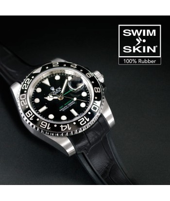 Rolex - Rubber B strap for GMT Master II Ceramic - SwimSkin® livraison gratuite