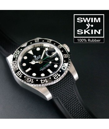 Rolex - Rubber B strap for GMT Master II Ceramic - SwimSkin® livraison gratuite