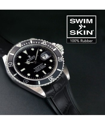 Rolex - Rubber B strap for Submariner 40mm Non-Ceramic - SwimSkin® rembourrage situé sous