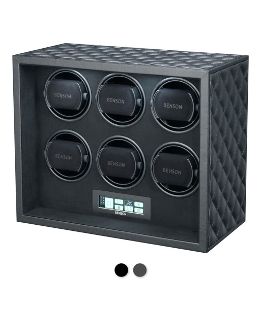 Benson Black Series Leather 6.22 - Watchwinder for 6 watches prix pour 