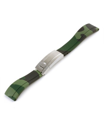 ​Rolex - Oysterflex type 20mm rubber integrated watch band (white, grey, blue, green, red) d'Europe débarque