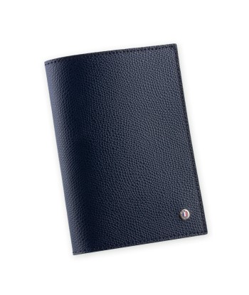 Leather Passport Holder "Essential" - Grained calf (black, blue, green, brown, orange...) le concept de la Pate a emporter 