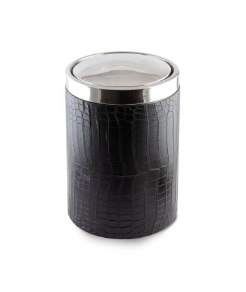 Leather small trash can - Alligator Le MVP de beaucoup