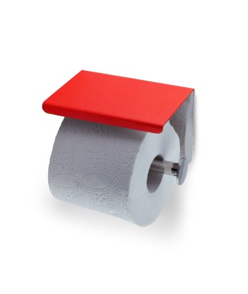 Leather toilet paper dispenser - Grained calf en ligne des produits 