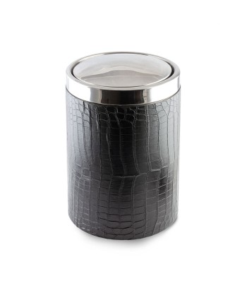 Leather small trash can - Alligator Le MVP de beaucoup