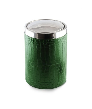 Leather small trash can - Alligator Le MVP de beaucoup