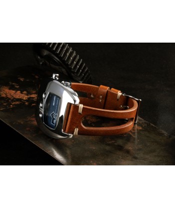 "Sparta" vintage strap  - Leather watch strap - Aged calf (black, brown) Les êtres humains sont 