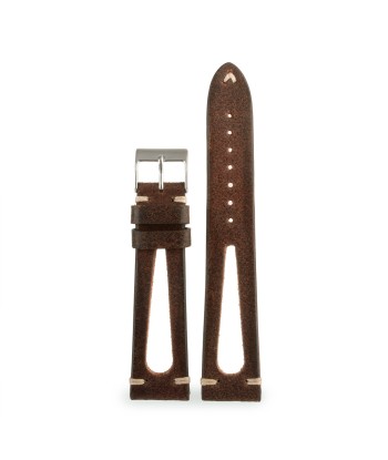 "Sparta" vintage strap  - Leather watch strap - Aged calf (black, brown) Les êtres humains sont 