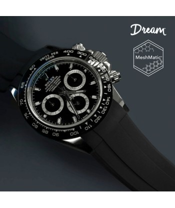 Rolex - Rubber B strap for Daytona Ceramic Bezel Oyster Bracelet - The Dream Strap Profitez des Offres !