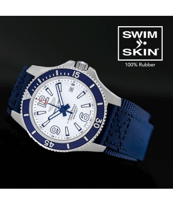 ​Breitling - Rubber B strap for Superocean Heritage '57 42mm - Bund Series pas cheres