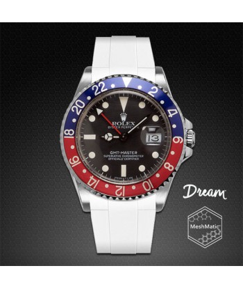 Rolex - Rubber B strap for GMT Master - The Dream Strap Paris Déstockage Promo