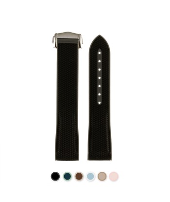 MoonSwatch Omega x Swatch - Integrated rubber watch strap - Rubber (black, blue, brown, pink...) du meilleur 