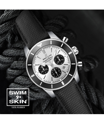 Breitling - Rubber B strap for Superocean Heritage 44mm- SwimSkin® Profitez des Offres !