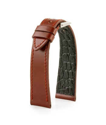 Leather watch strap - Cordovan (black, blue, green, brown, burgundy) en ligne