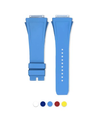 Richard Mille - Tempomat - FKM rubber integrated watchband (white, blue, red, yellow) votre restaurant rapide dans 