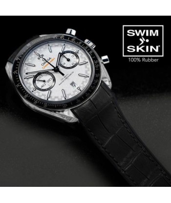 Omega - Rubber B strap for Speedmaster Two Counters 44.25mm - Swimskin® store