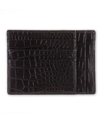 Credit card case XXL "Essential Black Alligator" votre