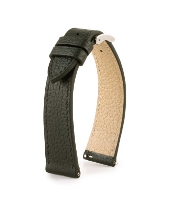 Leather watchband - Buffalo (black, blue, green, brown, kaki...) vente chaude votre 