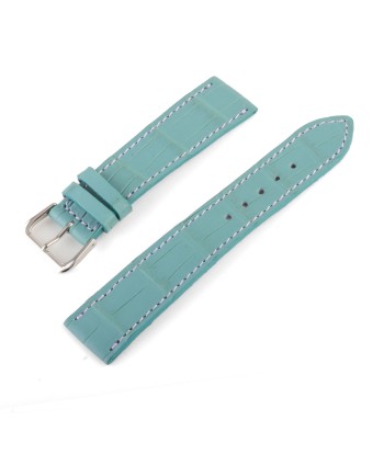 Alligator "Solo" leather watch band - 20mm width (0.79 inches) / Size M (n° 10) meilleur choix