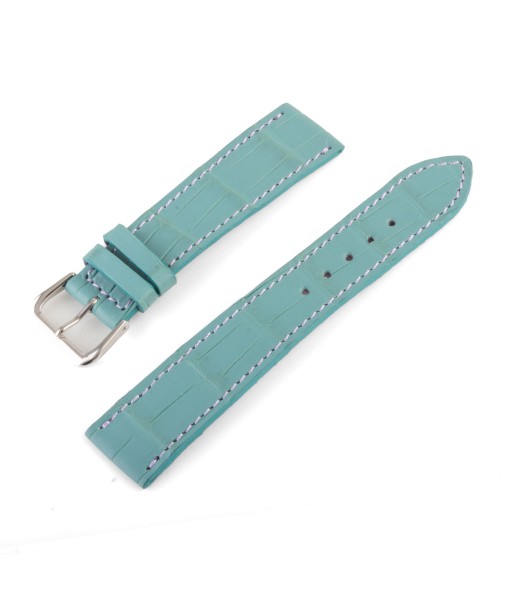 Alligator "Solo" leather watch band - 20mm width (0.79 inches) / Size M (n° 10) meilleur choix