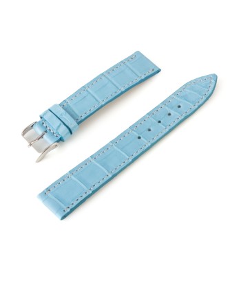 Alligator leather "Solo" watch band - 18mm width (0.71 inches) / Size M (n° 9) meilleur choix