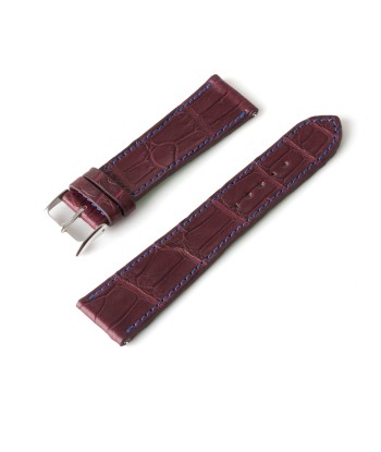 Alligator "Solo" leather watch band - 23mm width (0.90 inches) / Size M (n° 2) store