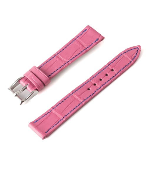 Alligator "Solo" leather watch band - 16mm width (0.63 inches) / Size S (n° 5) solde