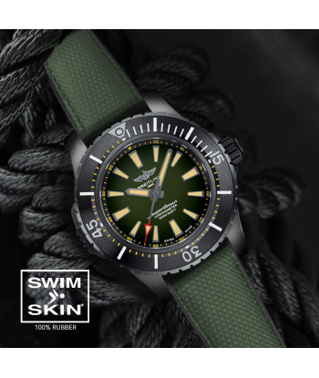 ​Breitling - Rubber B strap for Superocean 48mm - SwimSkin® votre restaurant rapide dans 