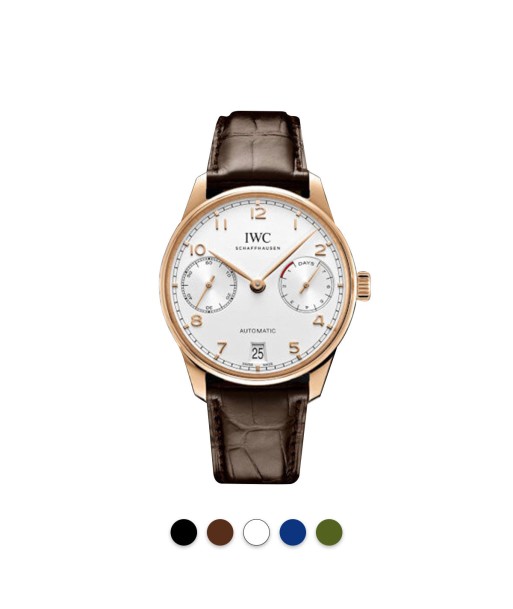 ​IWC - Rubber B strap for Portugieser - SwimSkin® l'évolution des habitudes 