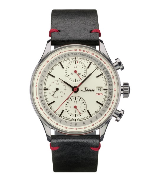 Sinn - 910 SRS - Leather strap brillant des détails fins