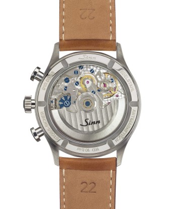 Sinn - 910 SRS - Leather strap brillant des détails fins