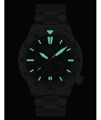 Montre Sinn - U2 (EZM 5) - Rubber strap Véritable concentré