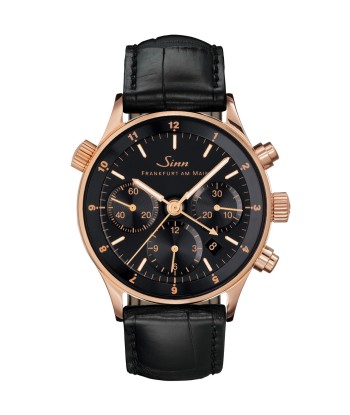 Sinn - 6000 Rose gold - Leather strap Fin de série