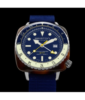 BRISTON - CLUBMASTER DIVER PRO GMT ACETATE – BLUE Venez découvrir notre 