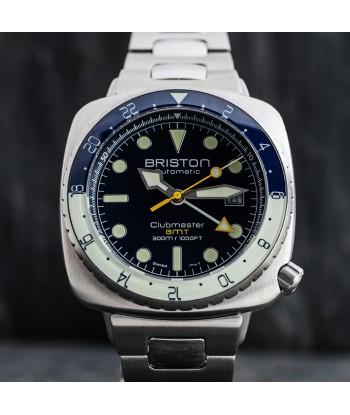 BRISTON - CLUBMASTER DIVER PRO GMT STEEL – BLUE Venez découvrir notre 