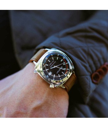 BRISTON - CLUBMASTER DIVER POLISHED STEEL - BLACK la livraison gratuite