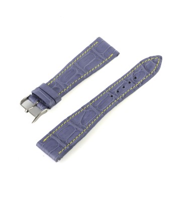 Alligator leather watch band - 20/16 mm width (0.79/0.63 inches) / Size M (n° 7) Découvrez la collection