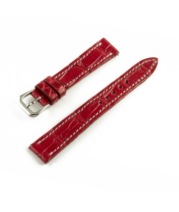 Alligator "Solo" leather watch band - 14mm width (0.55 inches) / Size S (n° 2) la chaussure