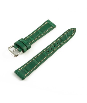 Alligator "Solo" leather watch band - 14mm width (0.55 inches) / Size S (n° 4) votre