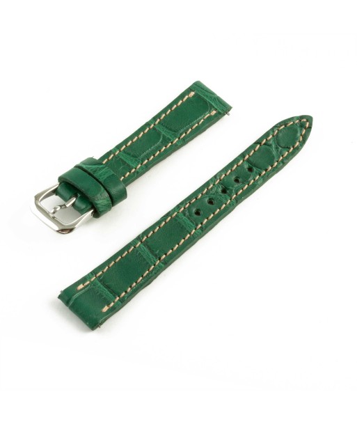 Alligator "Solo" leather watch band - 14mm width (0.55 inches) / Size S (n° 4) votre