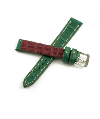 Alligator "Solo" leather watch band - 14mm width (0.55 inches) / Size S (n° 4) votre