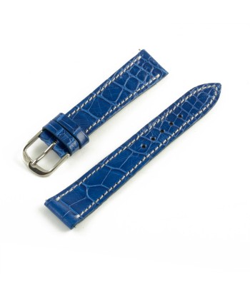 Alligator "Solo" leather watch band - 14mm width (0.55 inches) / Size S (n° 5) Véritable concentré