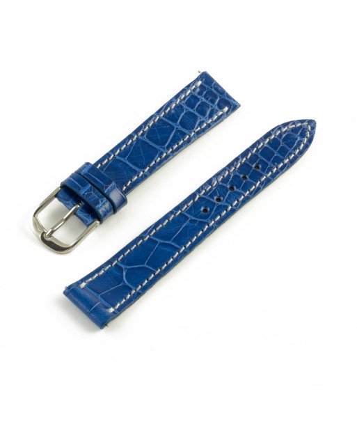 Alligator "Solo" leather watch band - 14mm width (0.55 inches) / Size S (n° 5) Véritable concentré