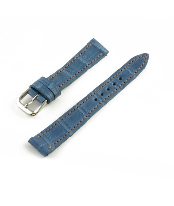 Alligator "Solo" leather watch band - 14mm width (0.55 inches) / Size S (n° 6) la chaussure