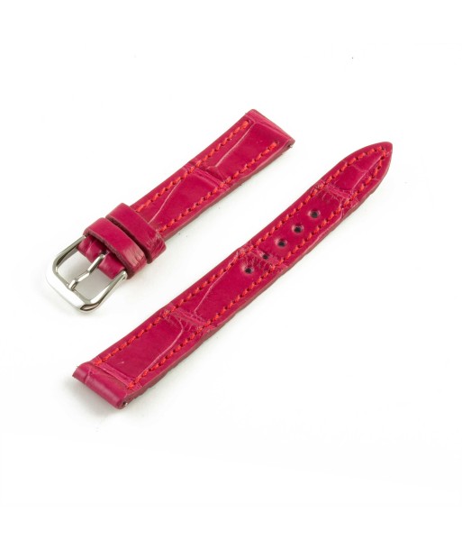 Alligator "Solo" leather watch band - 14mm width (0.55 inches) / Size S (n° 8) Toutes les collections ici