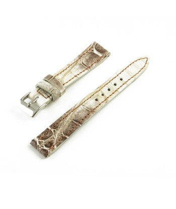 Alligator "Solo" leather watch band - 14mm width (0.55 inches) / Size S (n° 10) suggérées chez